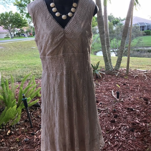 rabbit rabbit lace dress RABBIT RABBIT RABBIT LACE DRESS/12P L (12-14)